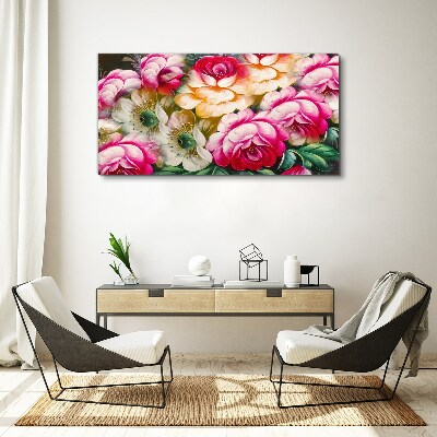 Flower bloom Canvas print