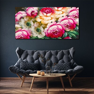 Flower bloom Canvas print