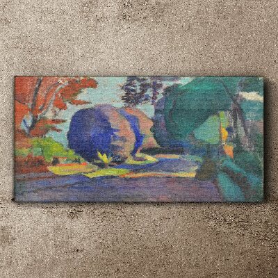 Luxembourg Gardens Henri Matisse Canvas print