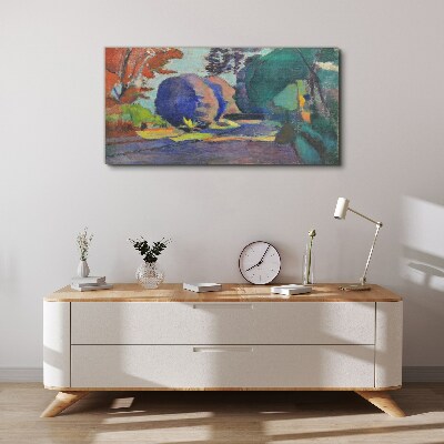 Luxembourg Gardens Henri Matisse Canvas print