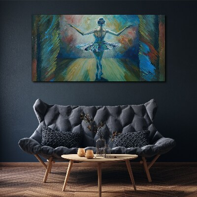 Abstract ballet dancer Canvas Wall art