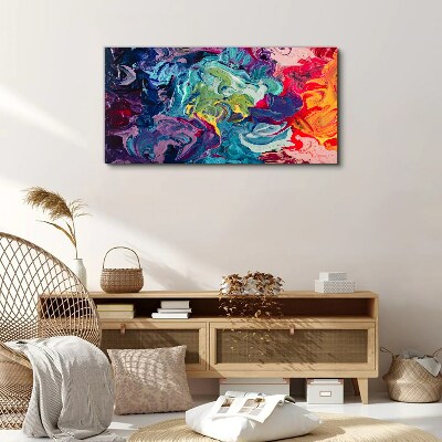 Painting abstraction Canvas print