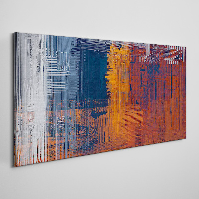 Dynamic shades of abstraction Canvas Wall art