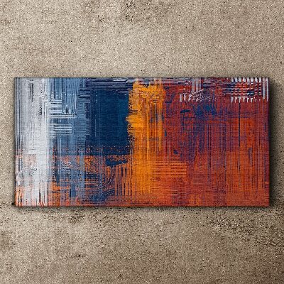 Dynamic shades of abstraction Canvas Wall art