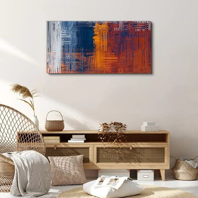 Dynamic shades of abstraction Canvas Wall art