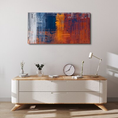 Dynamic shades of abstraction Canvas Wall art