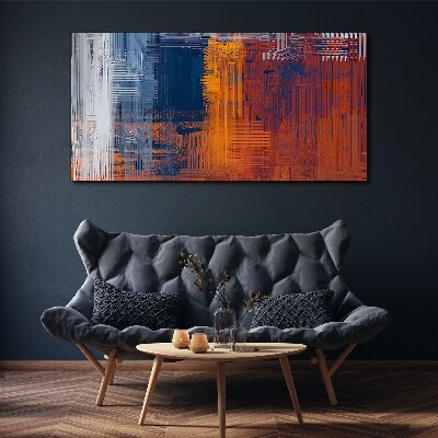 Dynamic shades of abstraction Canvas Wall art