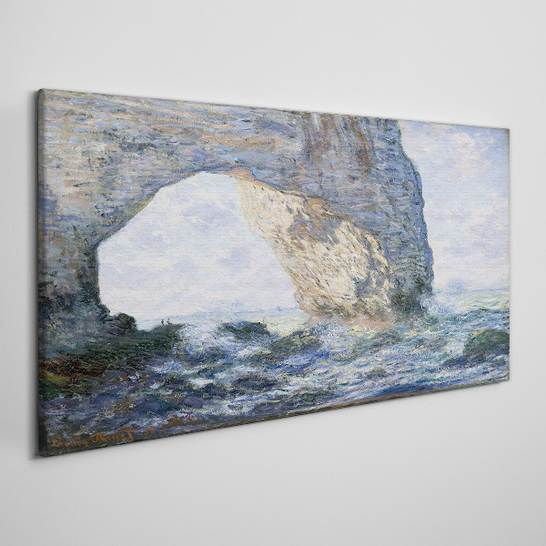 The Manneporte Monet Canvas print