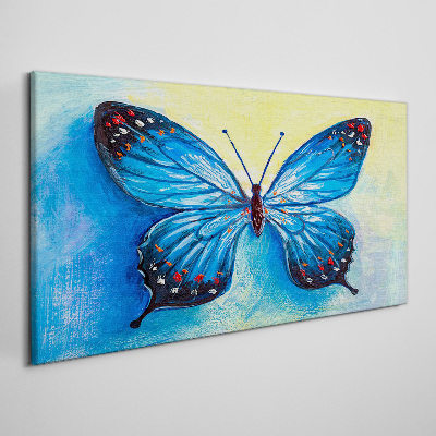 Insect butterfly worm Canvas Wall art
