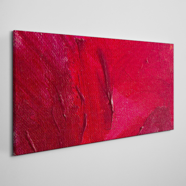 Intense Abstract Red Canvas print