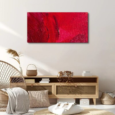 Intense Abstract Red Canvas print