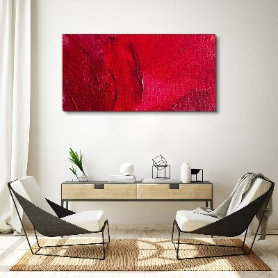 Intense Abstract Red Canvas print