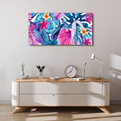 Tropical Mosaic of Colors Canvas print