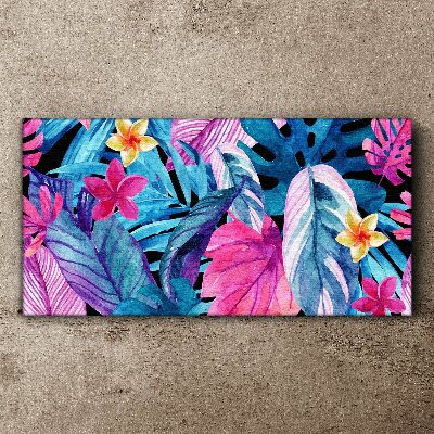 Monstera leaf Canvas print