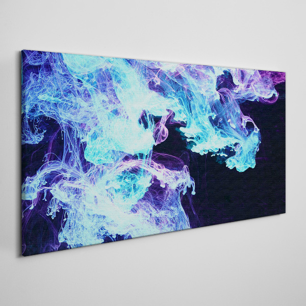 Waves of Colored Energy Canvas print