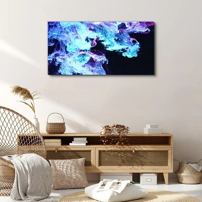 Waves of Colored Energy Canvas print