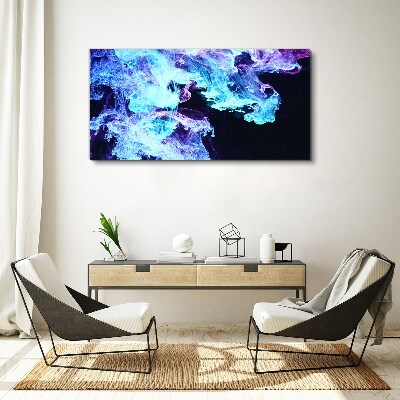 Waves of Colored Energy Canvas print