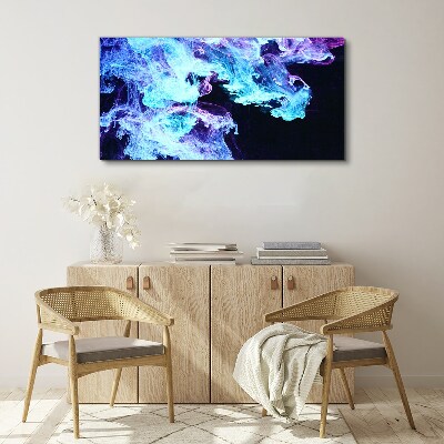Waves of Colored Energy Canvas print