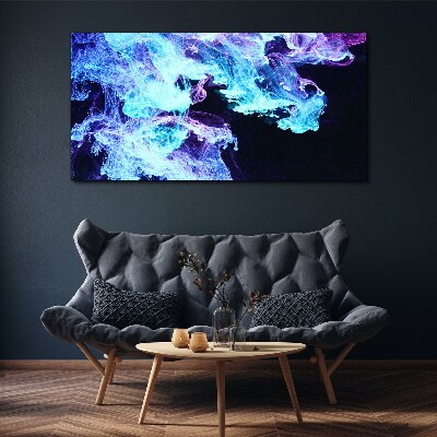 Waves of Colored Energy Canvas print