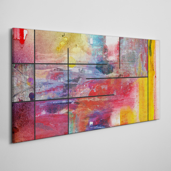 Colors in motion Canvas Wall art