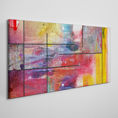 Colors in motion Canvas Wall art