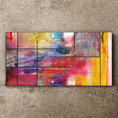 Colors in motion Canvas Wall art