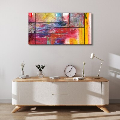 Colors in motion Canvas Wall art