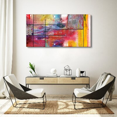 Colors in motion Canvas Wall art