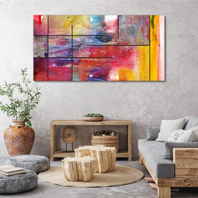 Colors in motion Canvas Wall art