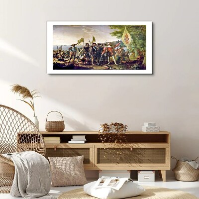 Conquest of the New World Canvas print