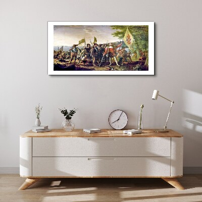 Conquest of the New World Canvas print