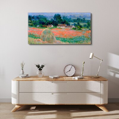 Haystack at Giverny Claude Monet Canvas print