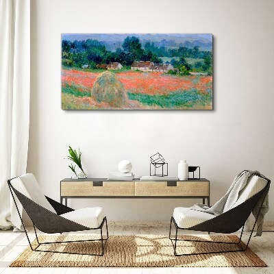 Haystack at Giverny Claude Monet Canvas print