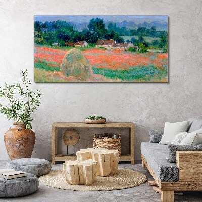 Haystack at Giverny Claude Monet Canvas print