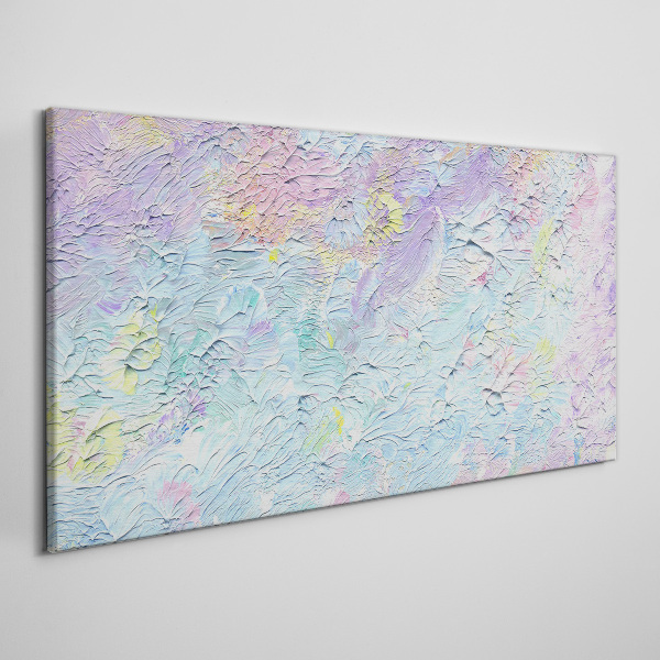 Pastel landscape of emotions Canvas print