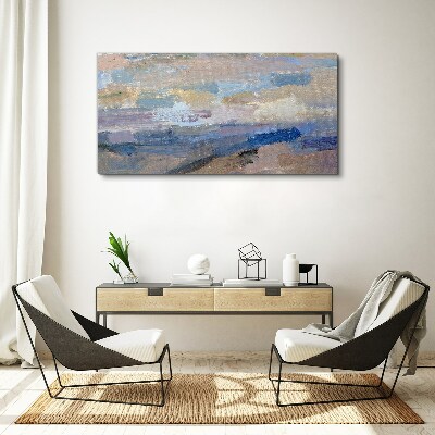 Painting abstraction Canvas print