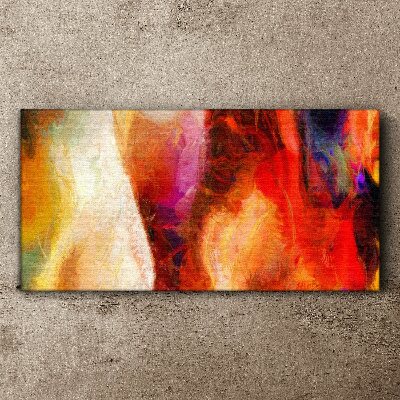 Intense colors of abstraction Canvas print