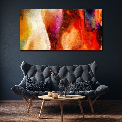 Intense colors of abstraction Canvas print