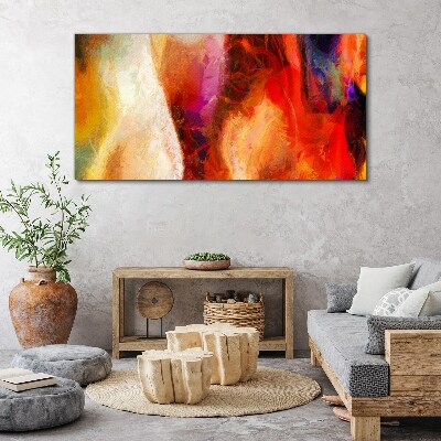 Intense colors of abstraction Canvas print