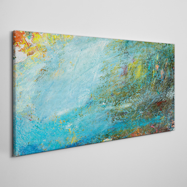 Abstract play of colors Canvas print