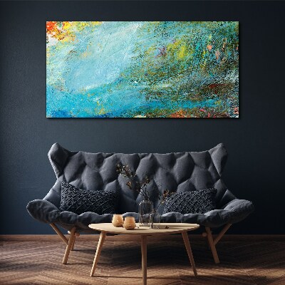 Abstract play of colors Canvas print