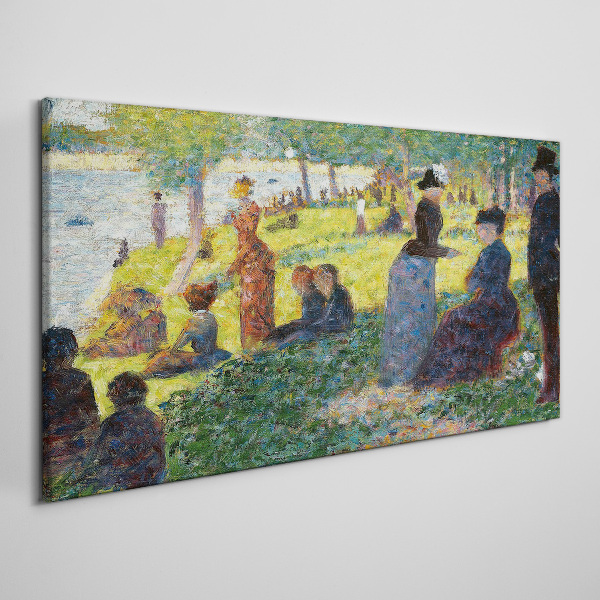 Summer afternoon on the river Canvas print