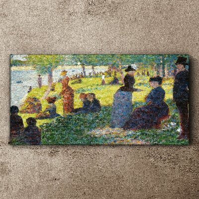 Summer afternoon on the river Canvas print
