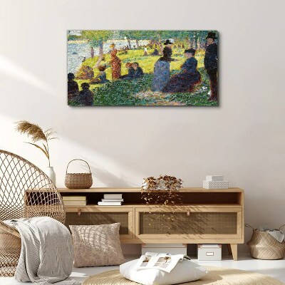 Summer afternoon on the river Canvas print