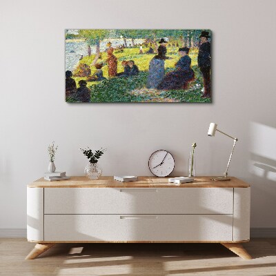 Summer afternoon on the river Canvas print