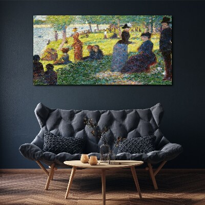 Summer afternoon on the river Canvas print