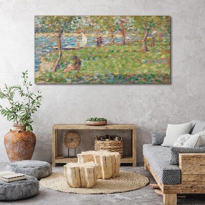 Summer afternoon on the river Canvas print