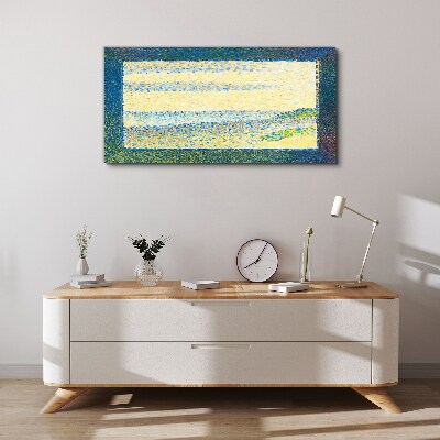Waves of color in the summer light Canvas print