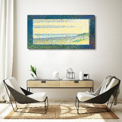 Waves of color in the summer light Canvas print