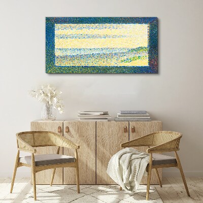 Waves of color in the summer light Canvas print
